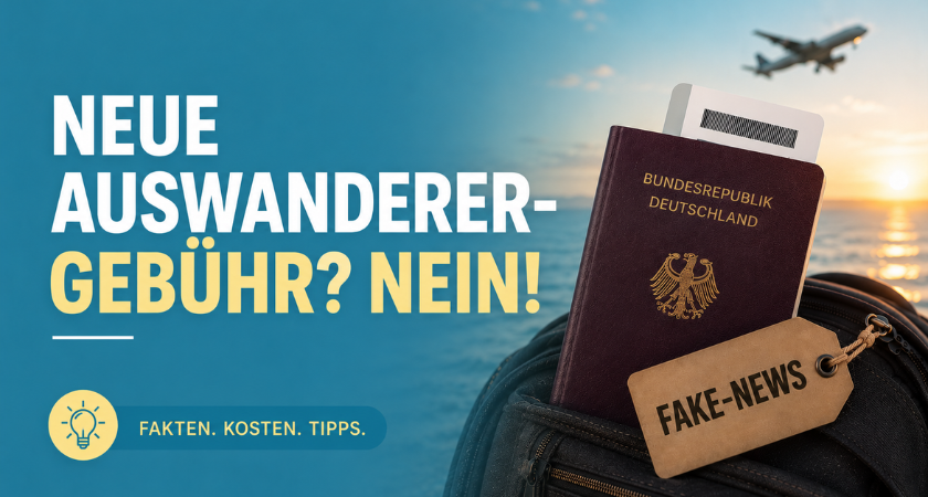 auswanderer gebühr