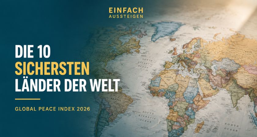 die sichersten länder der welt, einfach aussteigen der auswanderer podcast