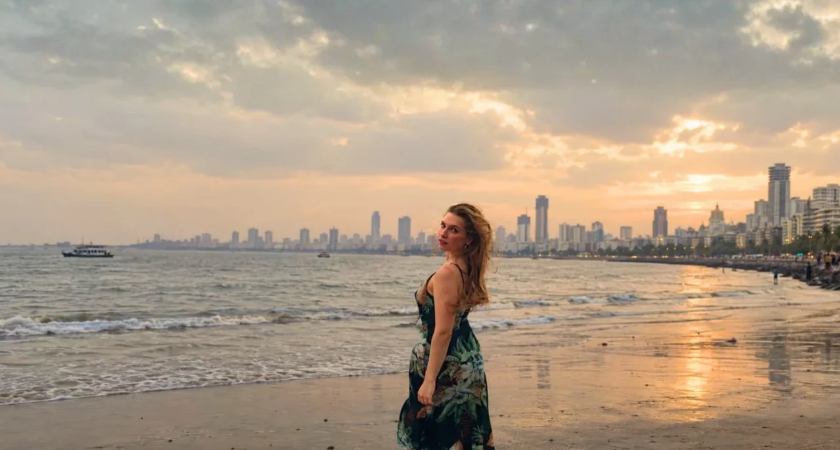 Lisa-Marie Spiegel Mumbai, einfach aussteigen der auswanderer podcast auswandern nach indien